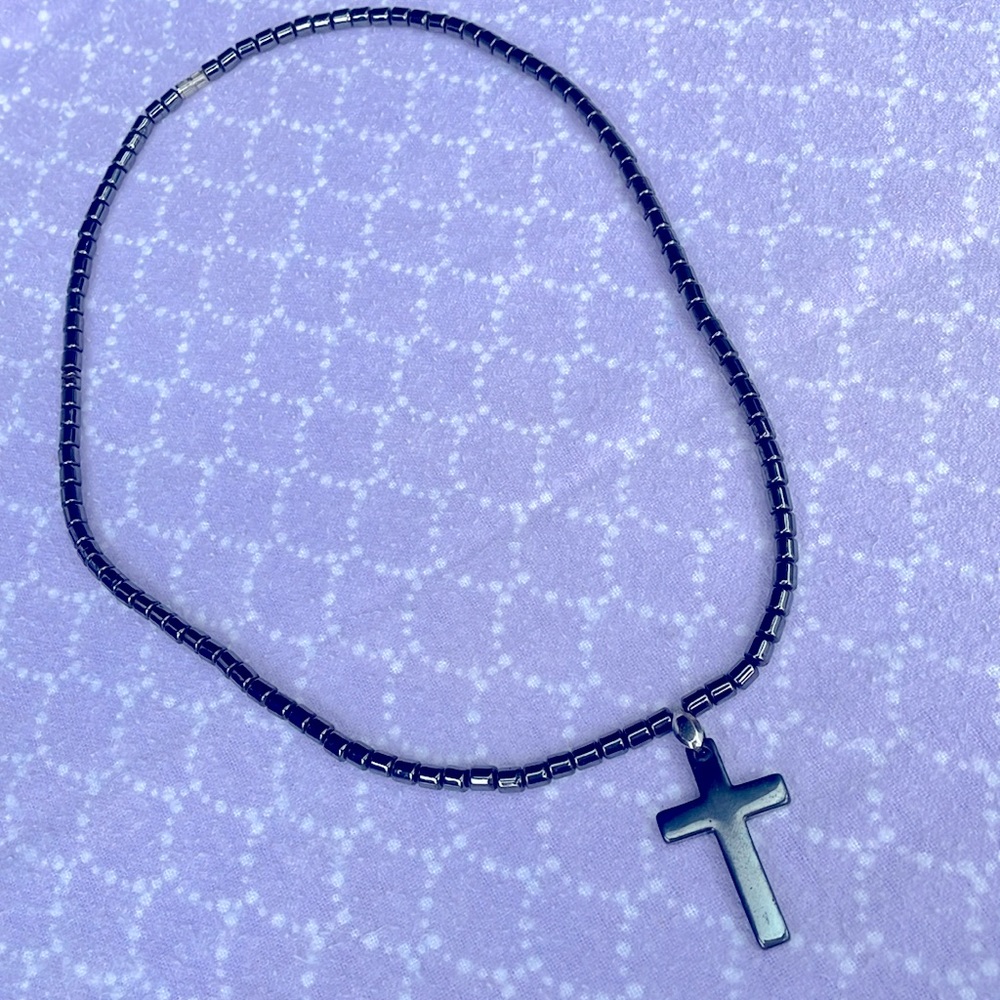Hematite necklace